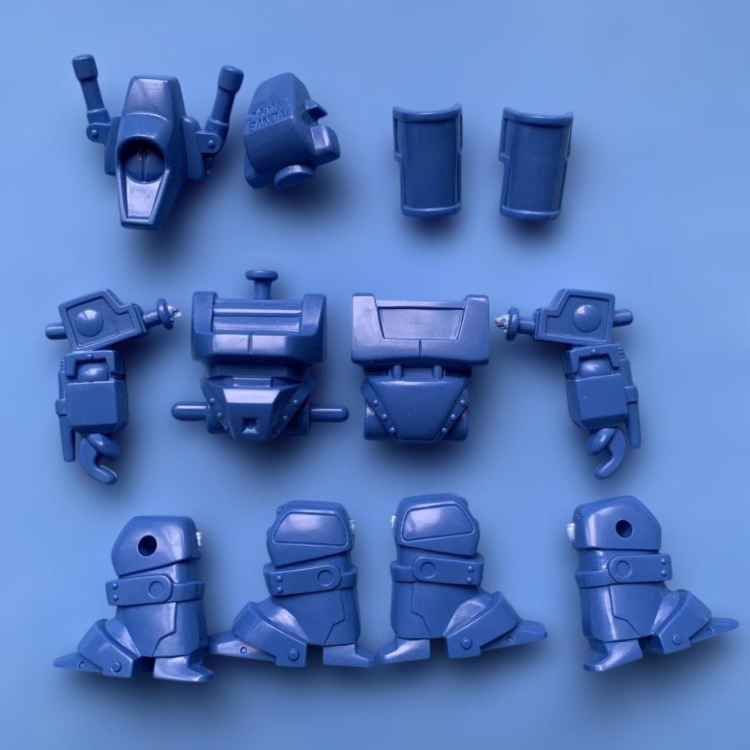 ☆レトロ エルガイム ガチャ プラモデル 未組立品 全8種コンプセット