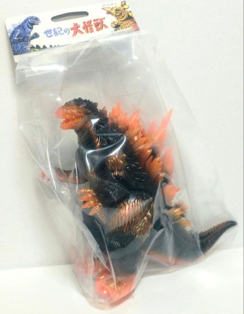 スーフェス93 限定　バーニングミレニアムゴジラ350 ソフビGodzilla