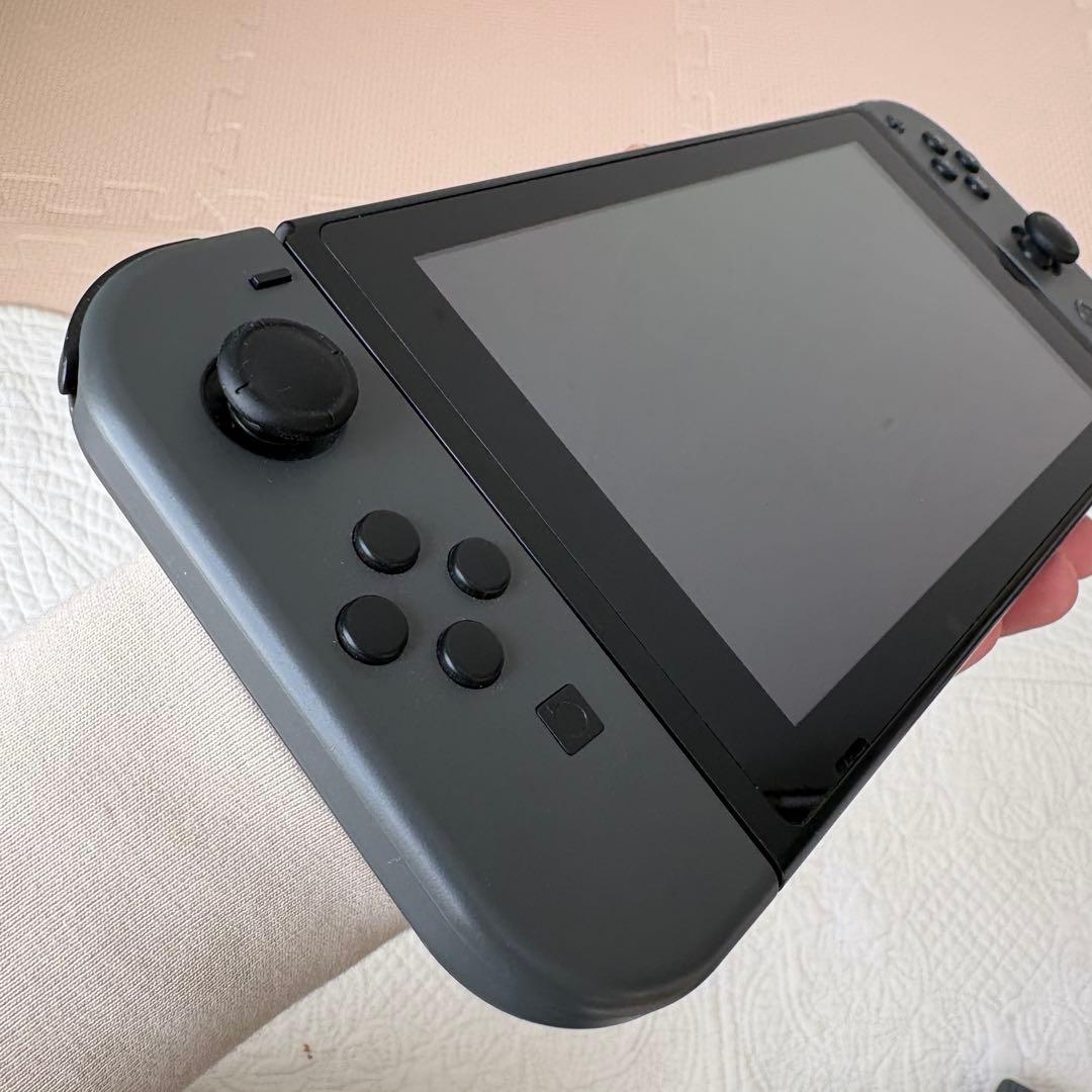 Nintendo Switch 本体 グレー Joy-Con 付属品 箱付き