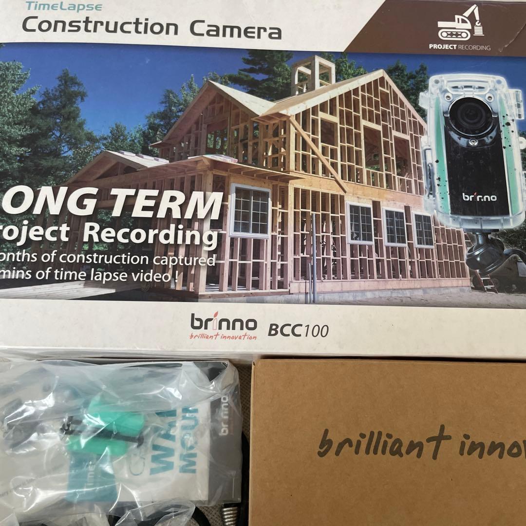 【希少】brinno タイムラプスカメラ TLC200f1.2 飛沫防水ケース付
