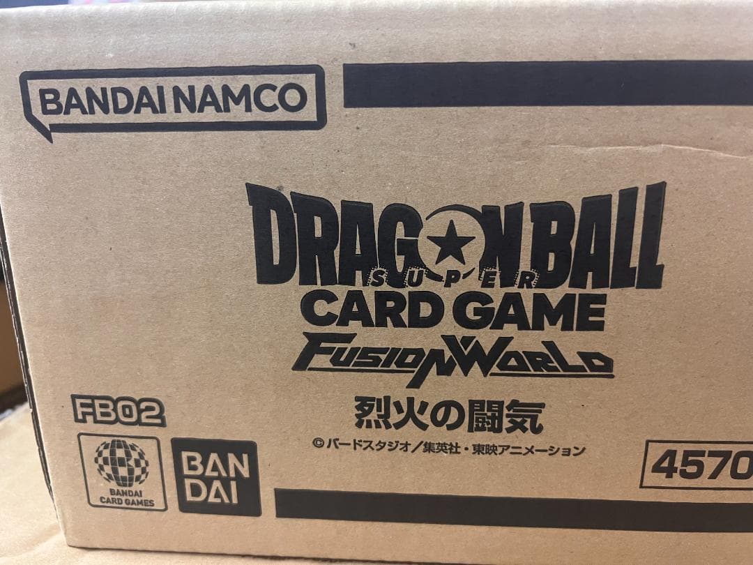 ドラゴンボール フュージョンワールド 烈火の闘気 未開封1カートン