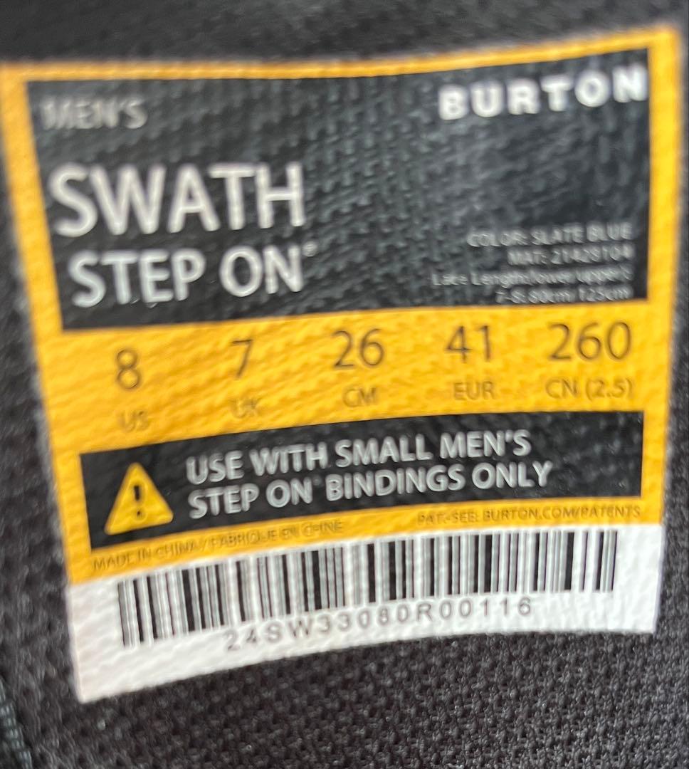 スノーボード Burton step on swath / genesis