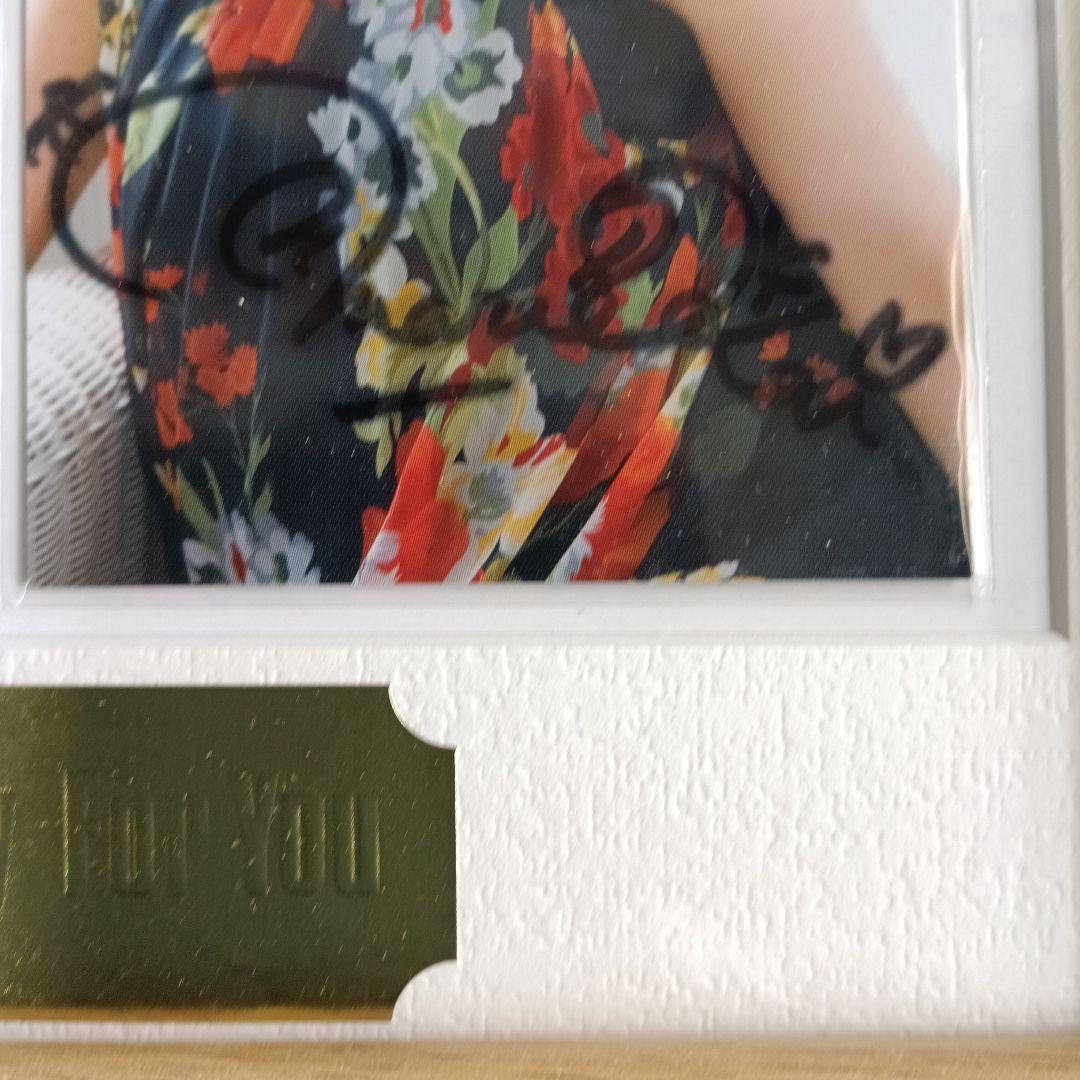 1番HIT'S2008甲斐まり恵直筆サイン入りフォトフレーム