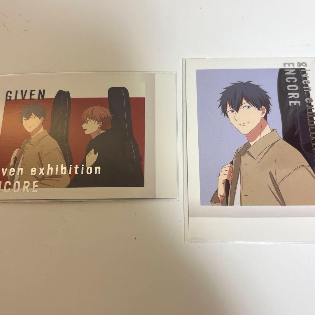 ギヴン展 ENCORE 購入特典 ぱしゃこれPREMIUM 上ノ山立夏 佐藤真冬