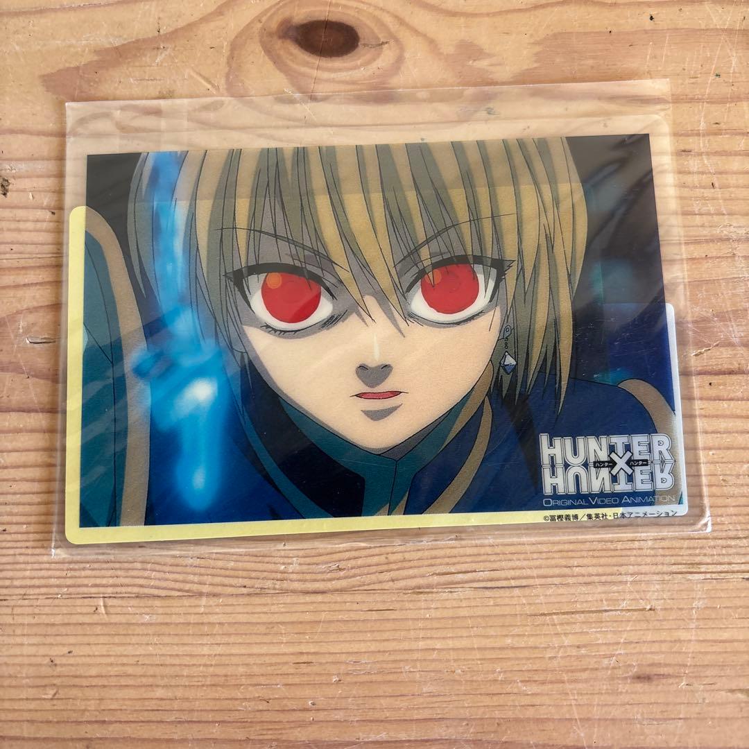 未開封】HUNTER × HUNTER クラピカ クリアポストカード 旧アニメ