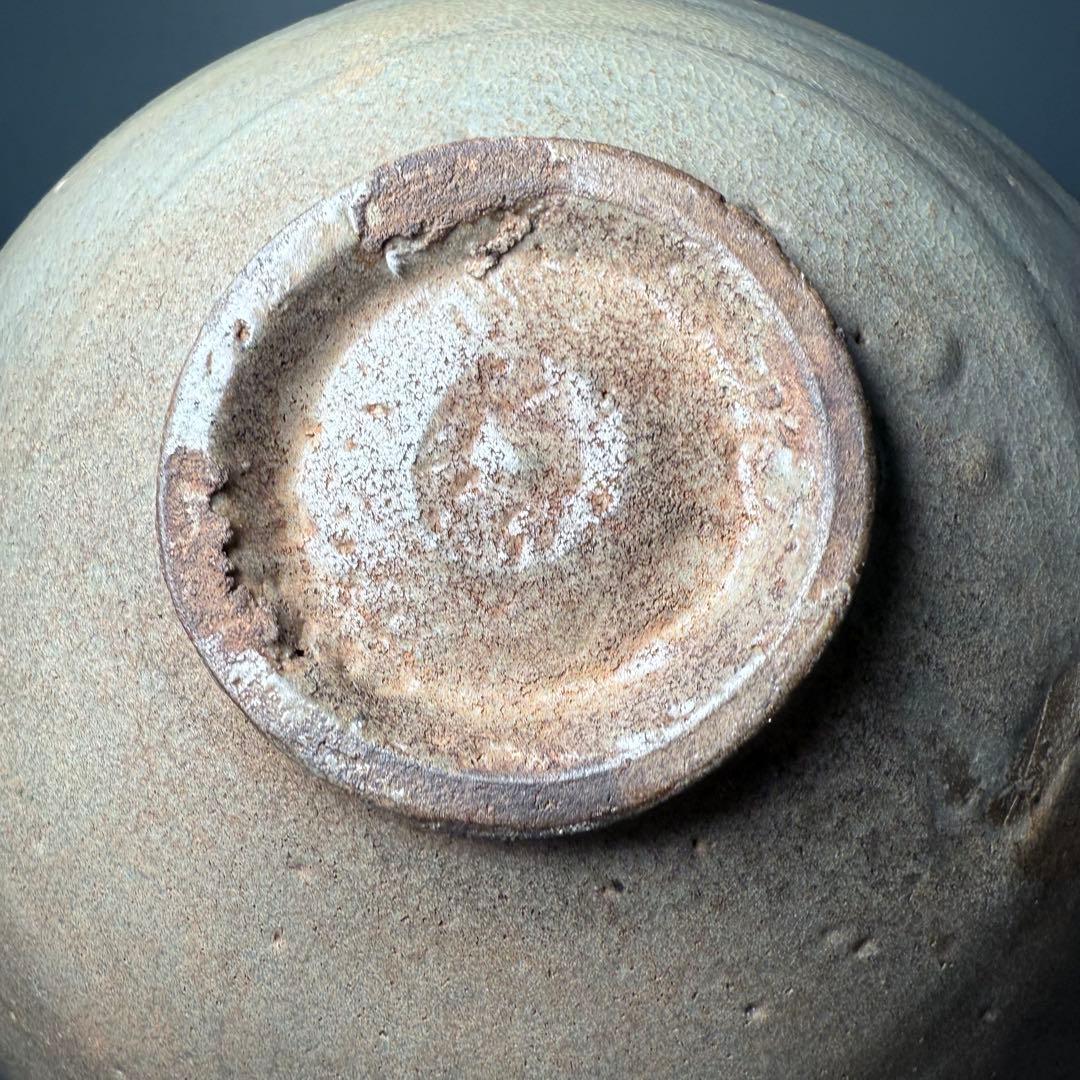 朝鮮古美術　高麗～李朝時代　青磁平茶碗　古美術　茶道具　時代保証　箱付　状態◎