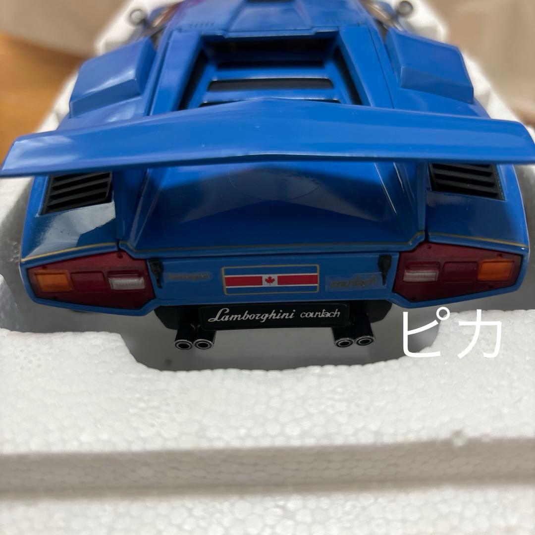 京商ランボルギーニカウンタックLP500S.ブルー1:18