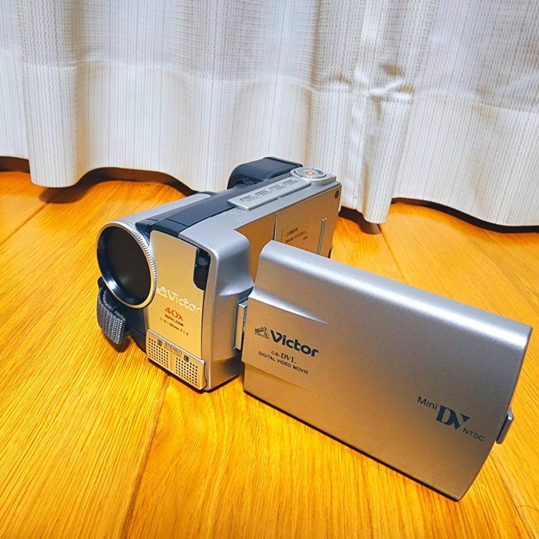 動作確認済】希少 Victor MiniDV 高画質 ビデオカメラ セット - メルカリ