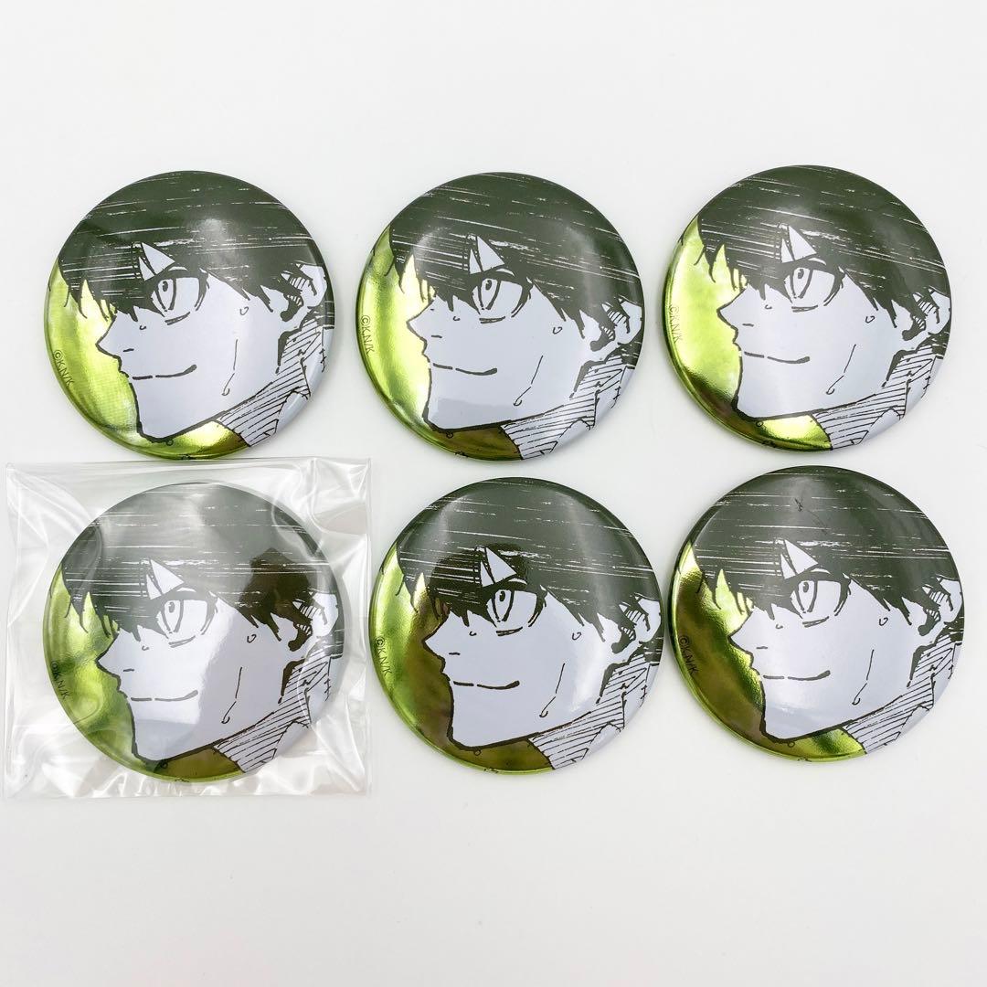 匿名配送】ブルーロック展 潔世一 推しキャラバッジ 缶バッジ 6個
