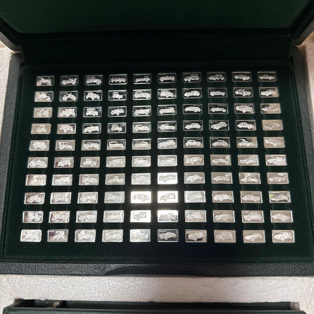 偉大なる自動車100種 純銀製ミニチュア・コレクション限定盤