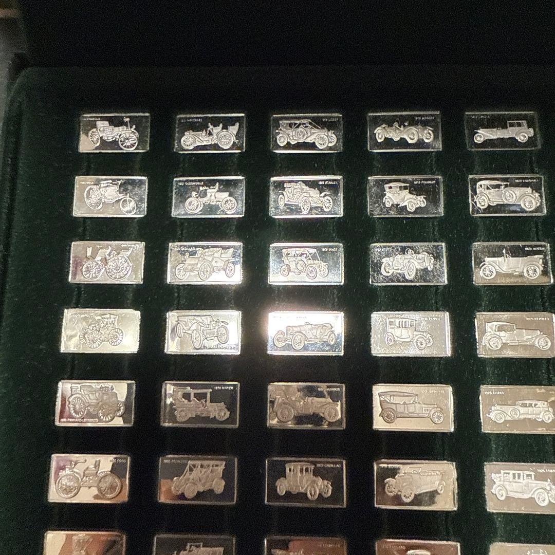 偉大なる自動車100種 純銀製ミニチュア・コレクション限定盤