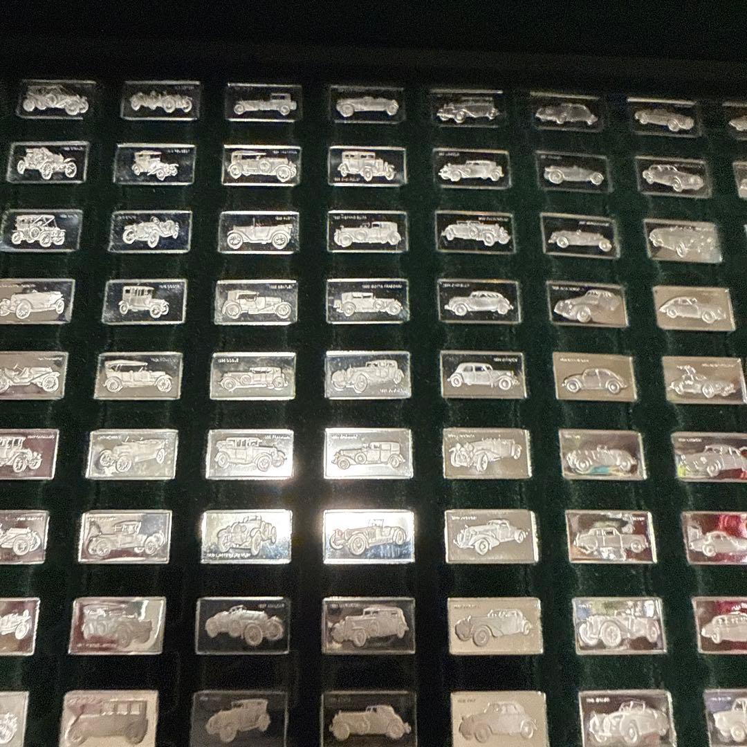 偉大なる自動車100種 純銀製ミニチュア・コレクション限定盤 - メルカリ