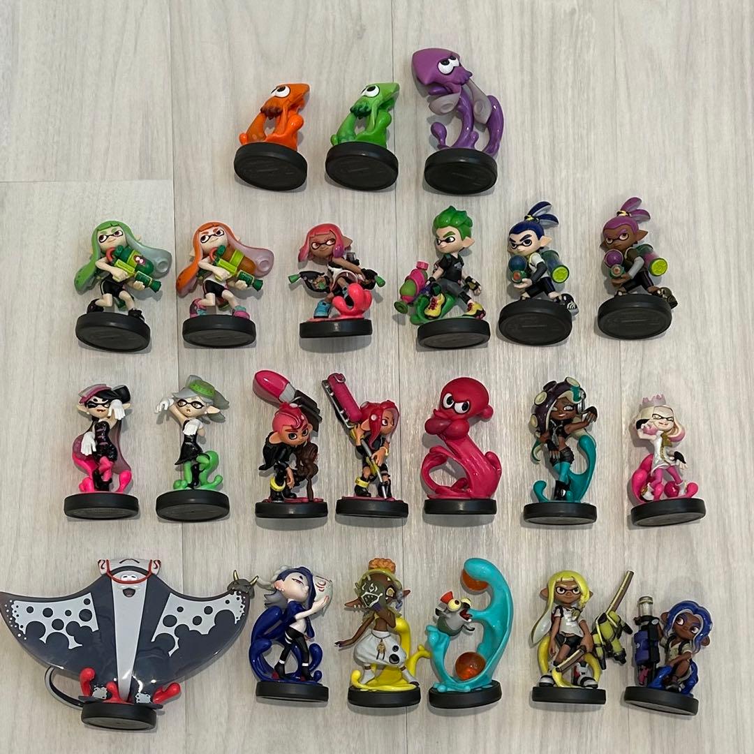 スプラamiibo全種類13体まとめ売り amiibo スプラトゥーン まとめ