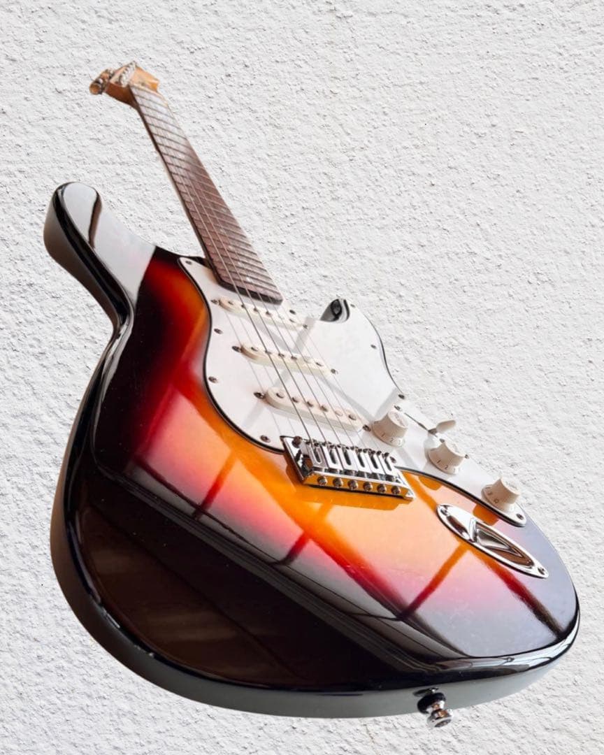 値下げ　バークレーBARCLAY ストラトタイプギター 初期　ロゴ期 値下げ バークレーBARCLAY ストラトタイプギター 初期 ロゴ期