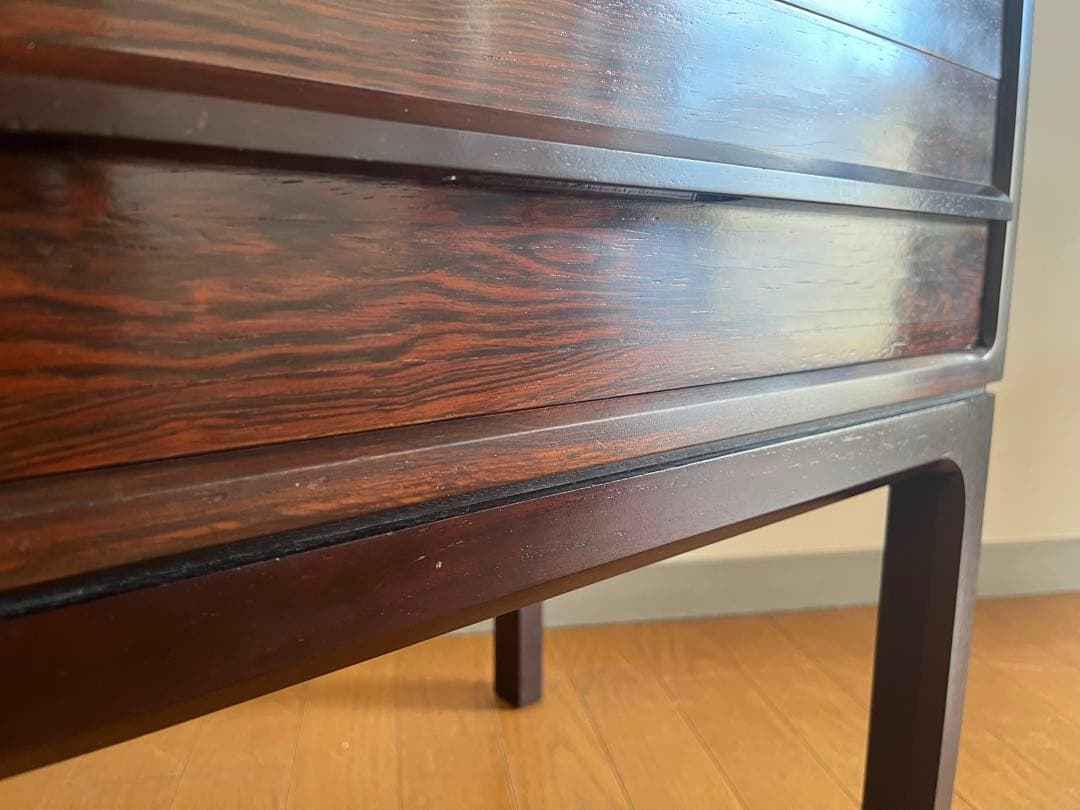 山品木工 ヴィンテージ ブラジリアンローズウッド チェスト ミッド