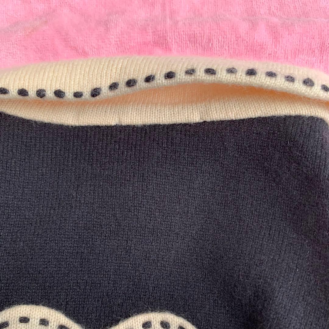 訳あり未使用Fifi&Romeo3連ネックレスカシミヤニットハンガー付