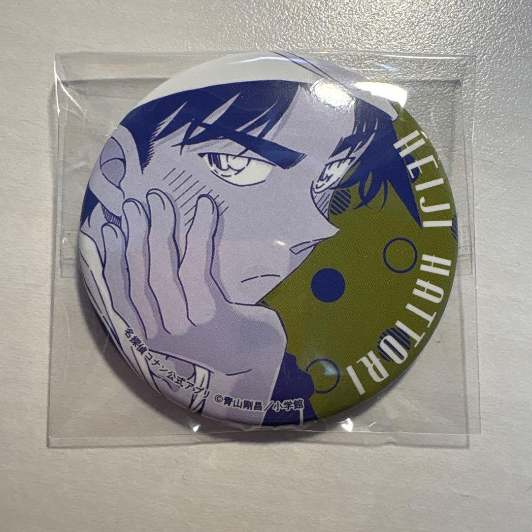 名探偵コナン コナンアプリ 缶バッジ 服部平次 - メルカリ