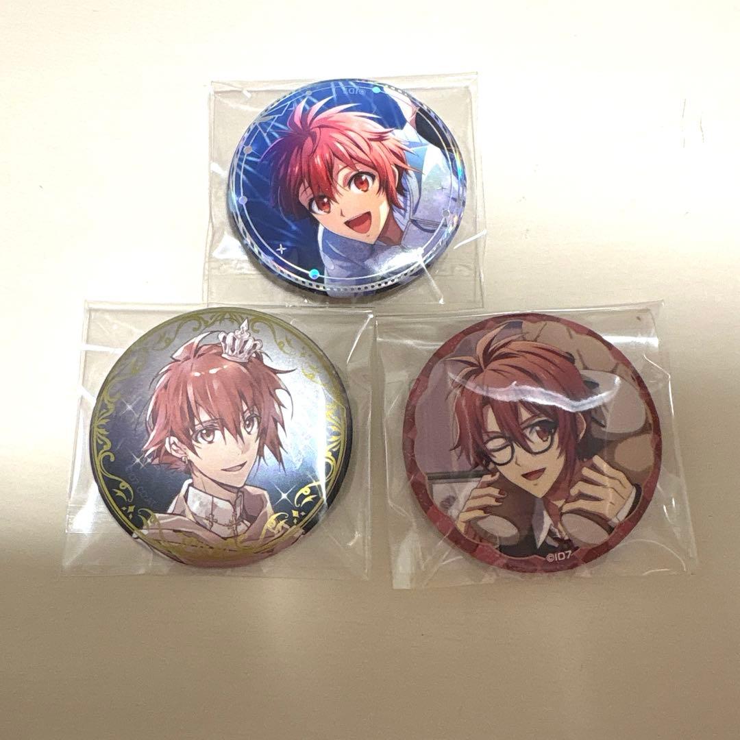 アイナナ 七瀬陸 缶バッジ 3点セット 9周年 記念日 バレンタイン