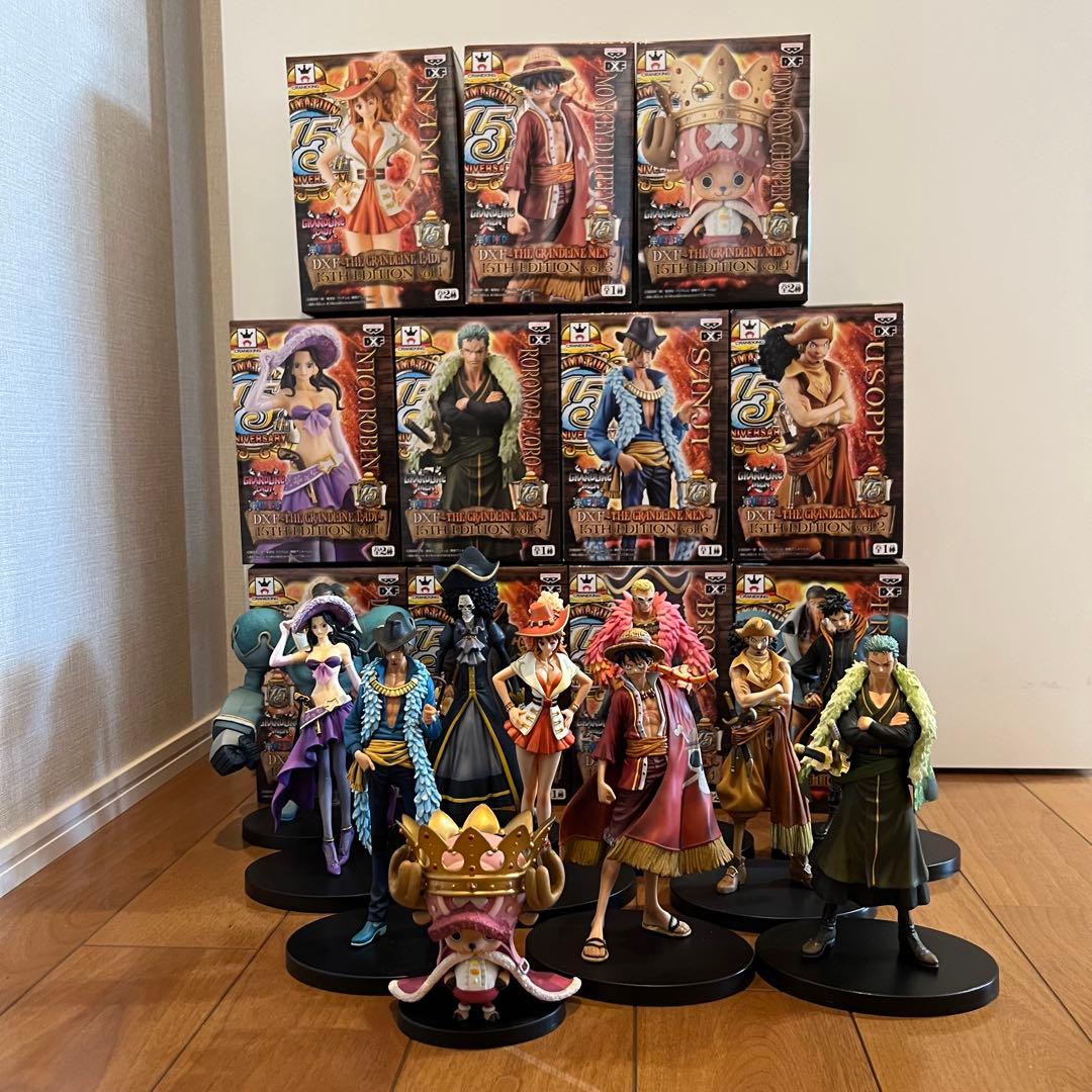 ワンピース DXF グランドラインメン 15周年 15th 全11種セット