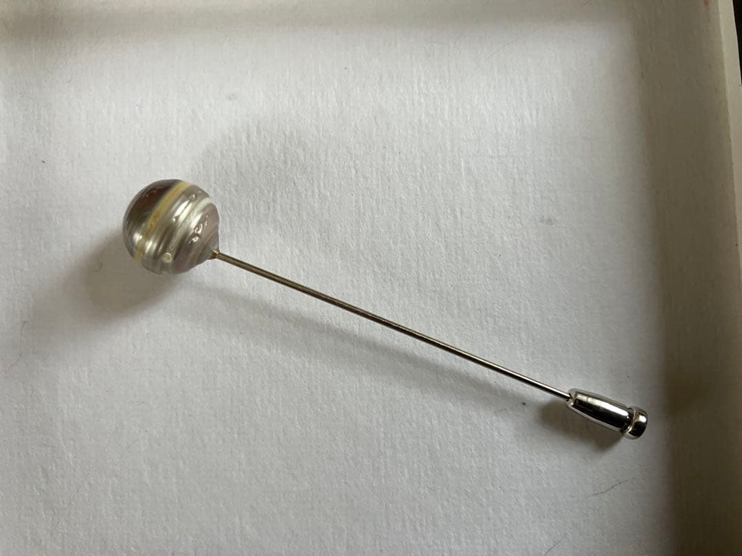 シンプルなピンブローチ K14 WG