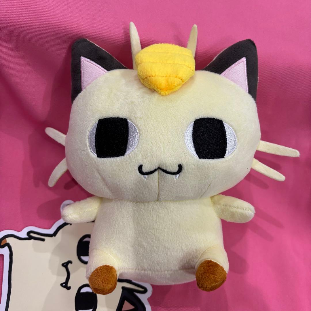 ポケモン　24じかんポケモンCHU ニャース　ナガノ　ぬいぐるみ　コラボ