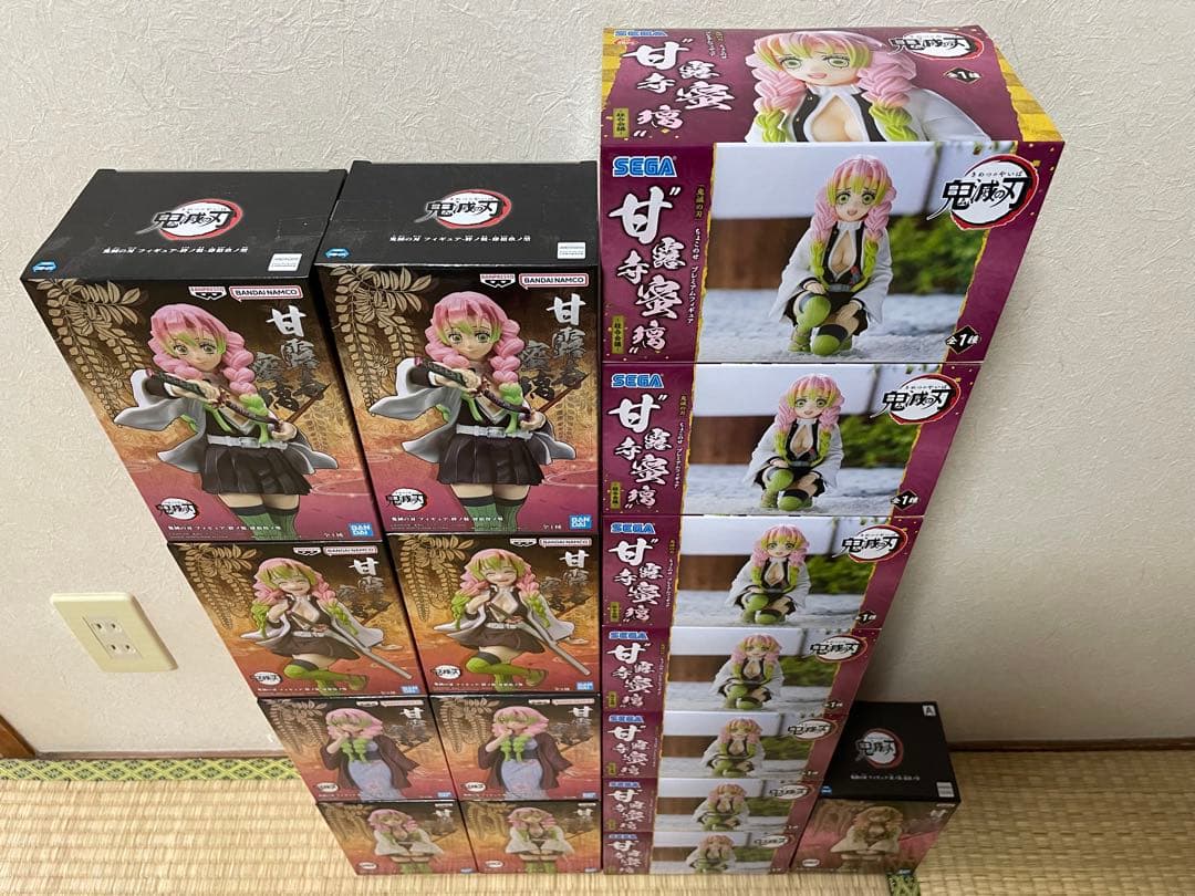 鬼滅の刃 フィギュア 絆ノ装 甘露寺蜜璃 16個