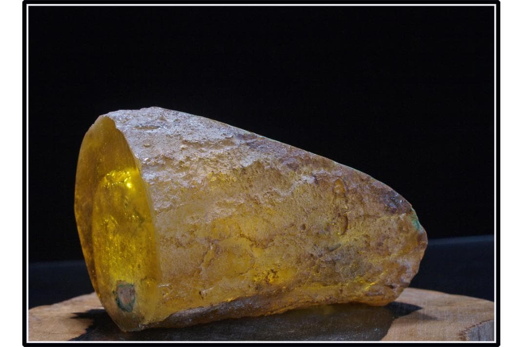 旧家初心だし 中国時代の化石 天然琥珀サソリ古美術 DE1656D4-2