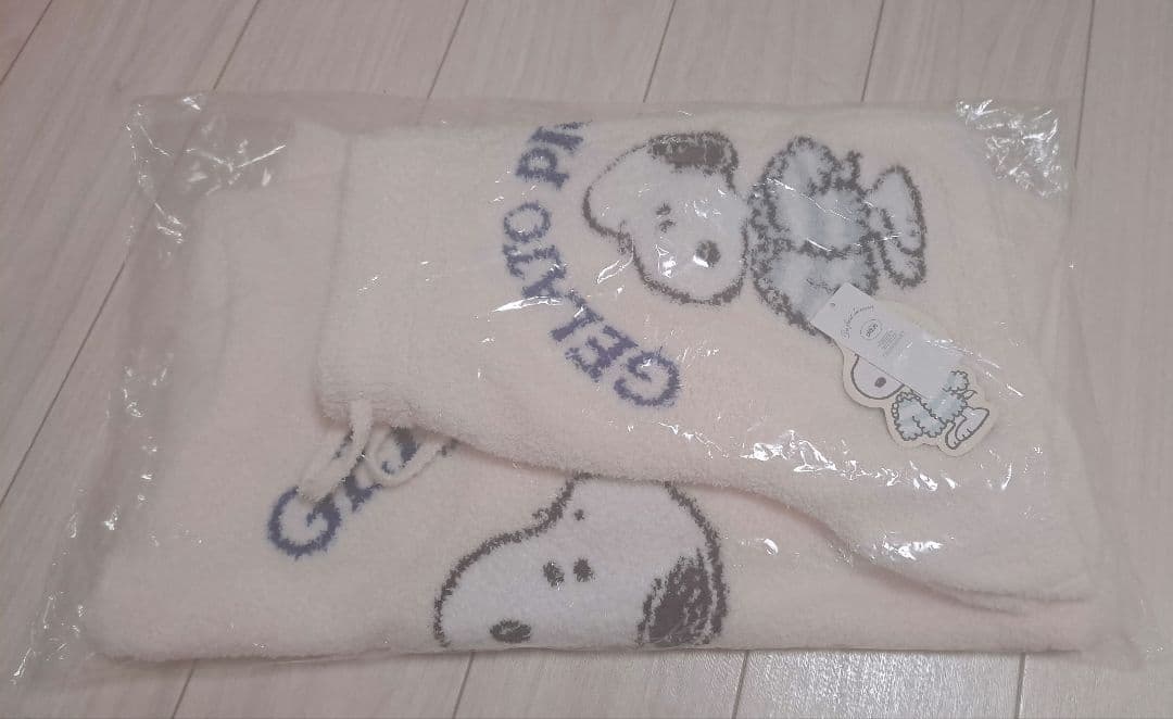 ジェラートピケ PEANUTS ジャガードプルオーバー＆ショートパンツセット