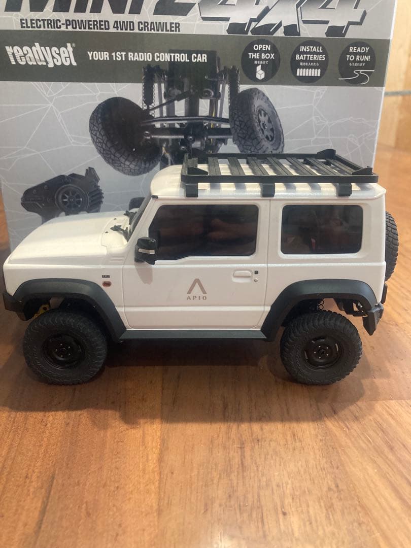 京商 ミニッツ4×4 APIO JIMNY TS4 ピュアホワイトパール