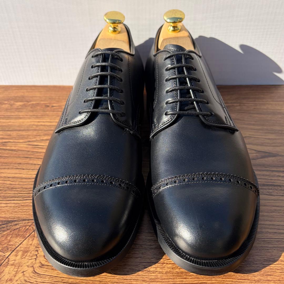 【展示品】42ND  HIGHLAND ストレートチップ 26cm 黒