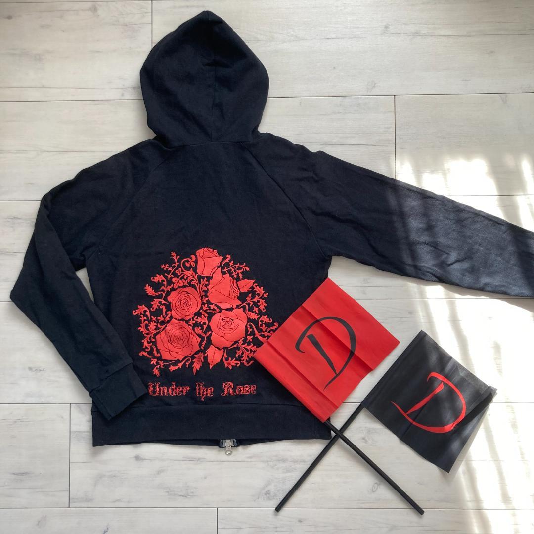 D】under the roseパーカー フラッグ ストラップ グッズセット