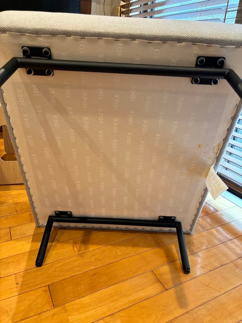 DIVANCO OTTOMAN ライトグレー　無印IDEE