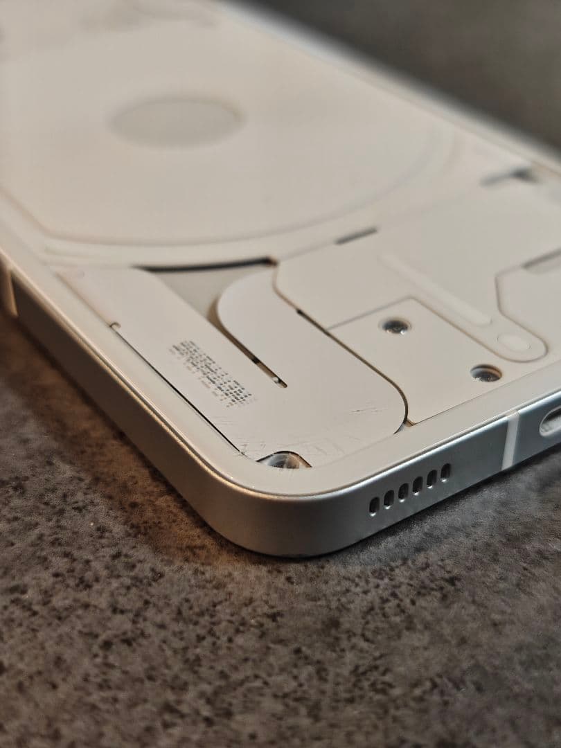 Nothing Phone (2) ホワイト 本体 充電ケーブル付き 第2世代のフラッグ