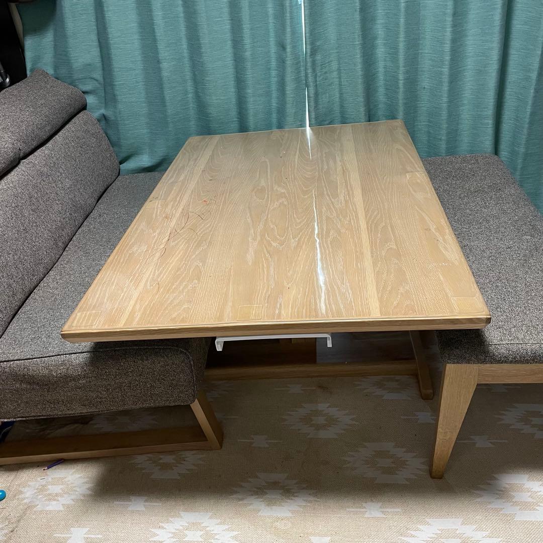 引き取り限定昇降テーブル SAVONA II 130 ソファーセット！