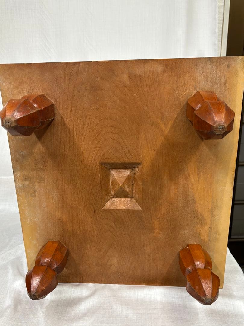 碁盤 碁石付き 希少 囲碁 碁石 本蛤碁石 碁盤セット