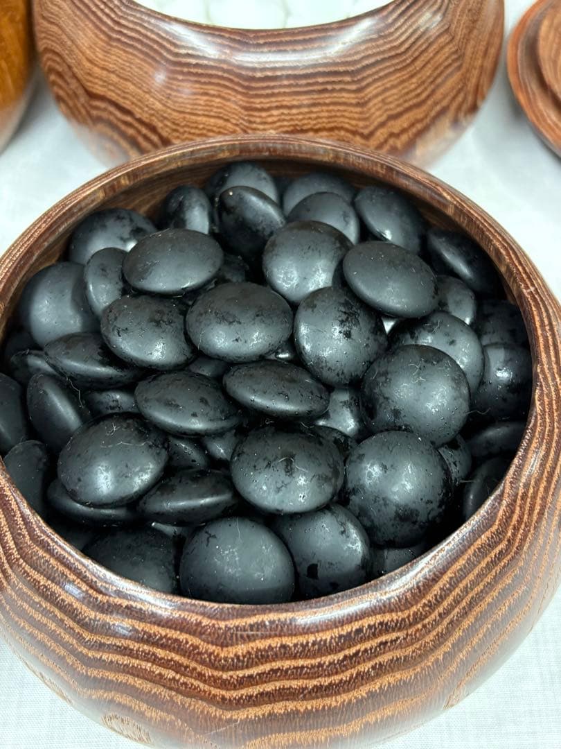 碁盤 碁石付き 希少 囲碁 碁石 本蛤碁石 碁盤セット