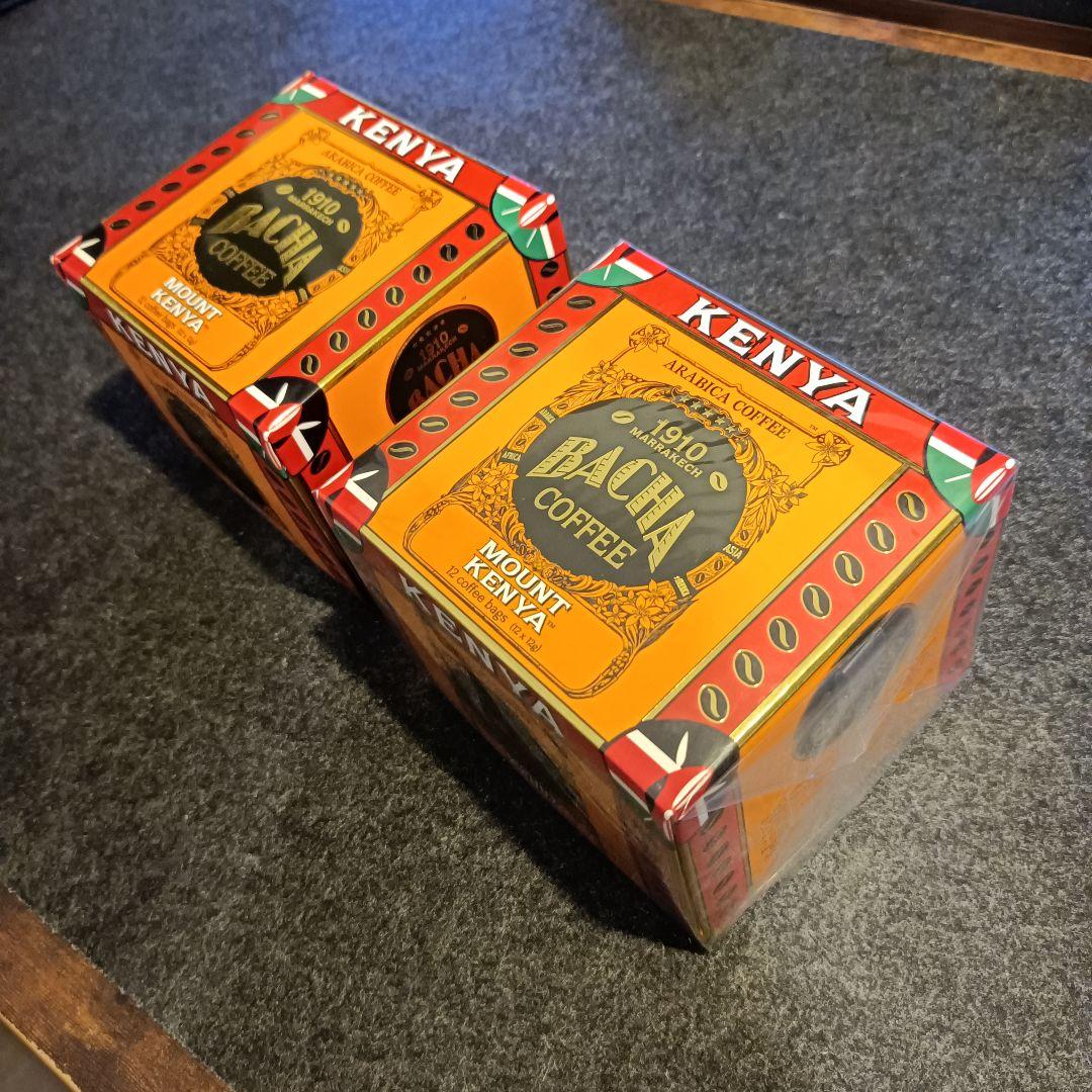 計24個入り】2箱 Bacha Coffee ケニア ギフトボックス 1910