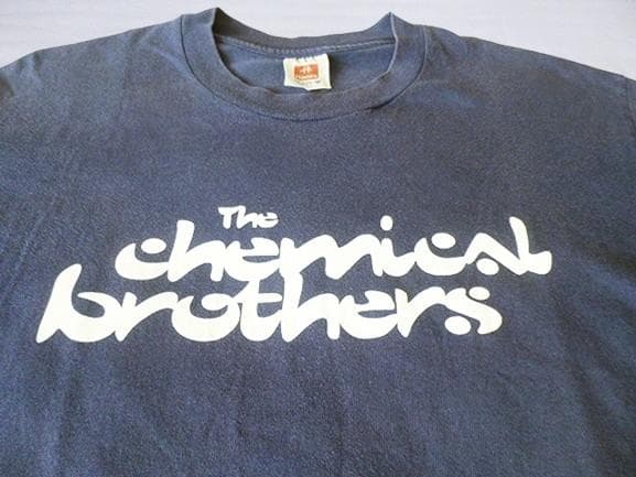 □ ケミカル・ブラザーズTシャツ【1995年当時物】（サイズL