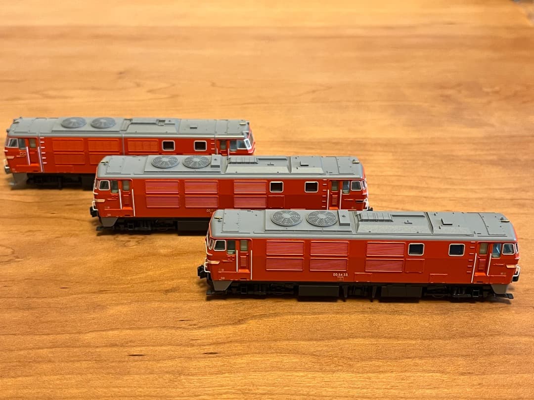 値下げ　KATO Nゲージ DD54機関車　３両セット