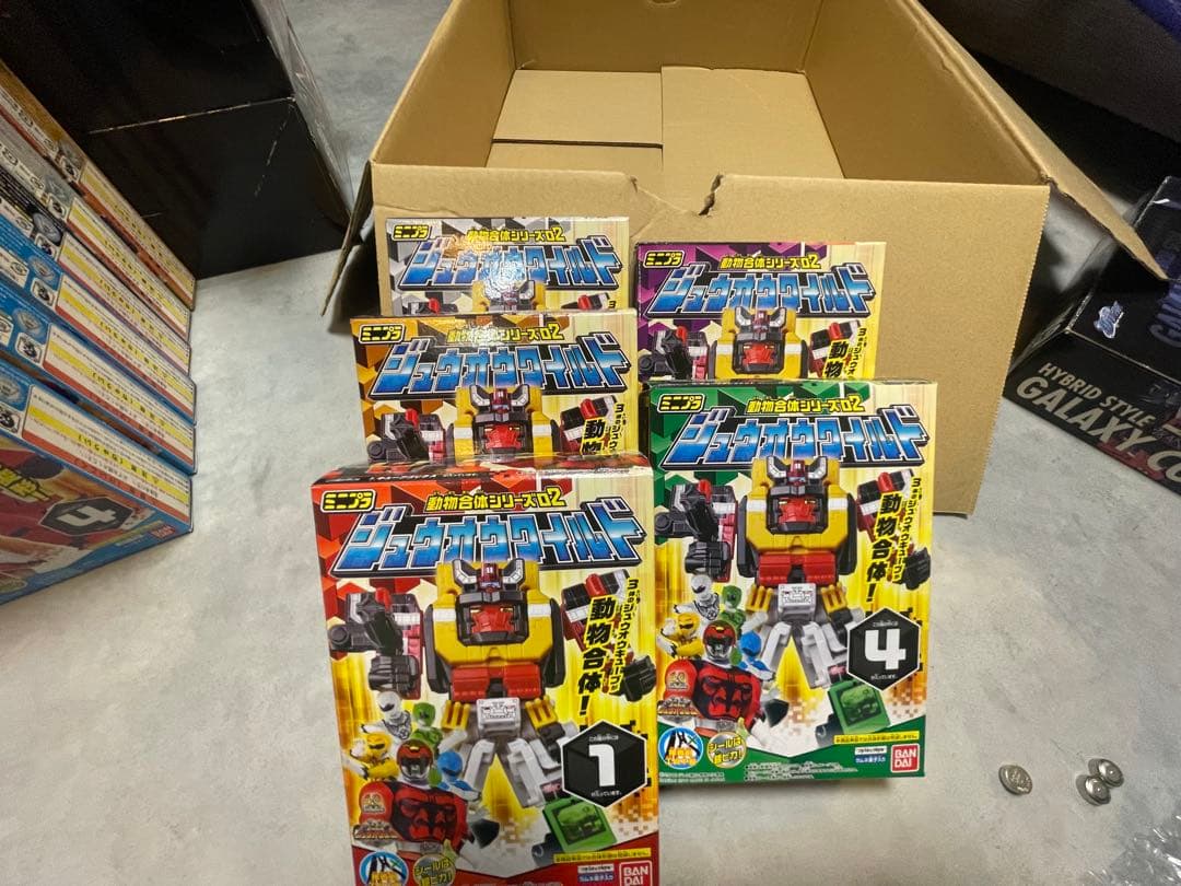 ジュウオウジャー　ミニプラセット