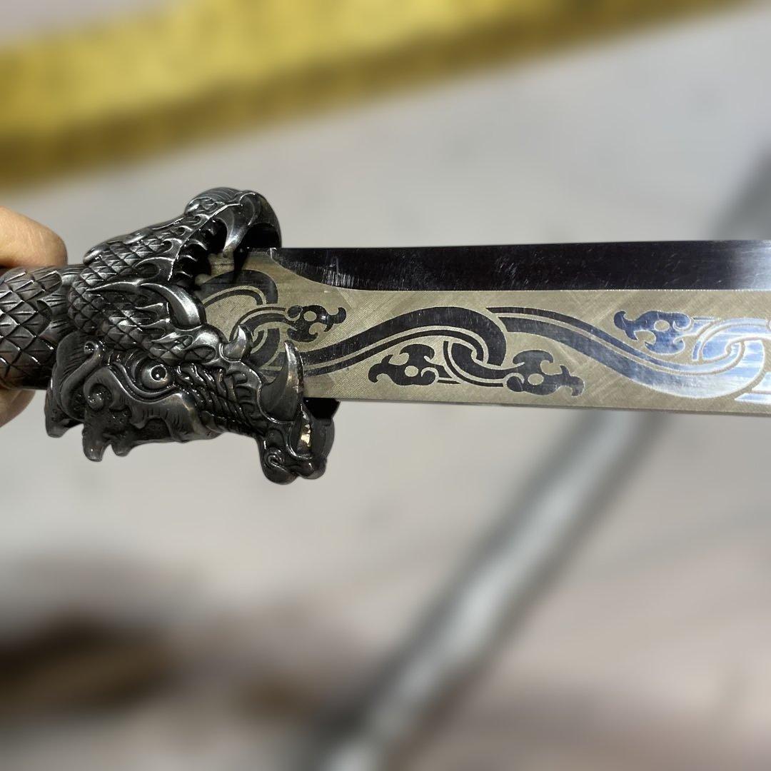 模造刀 中華宝刀剣 龍泉宝剣 唐横刀一体型刀剣