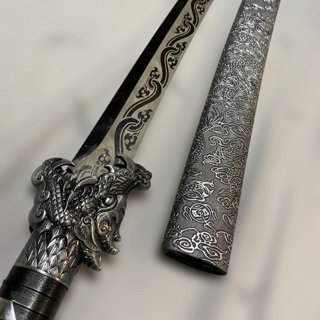 模造刀 中華宝刀剣 龍泉宝剣 唐横刀一体型刀剣