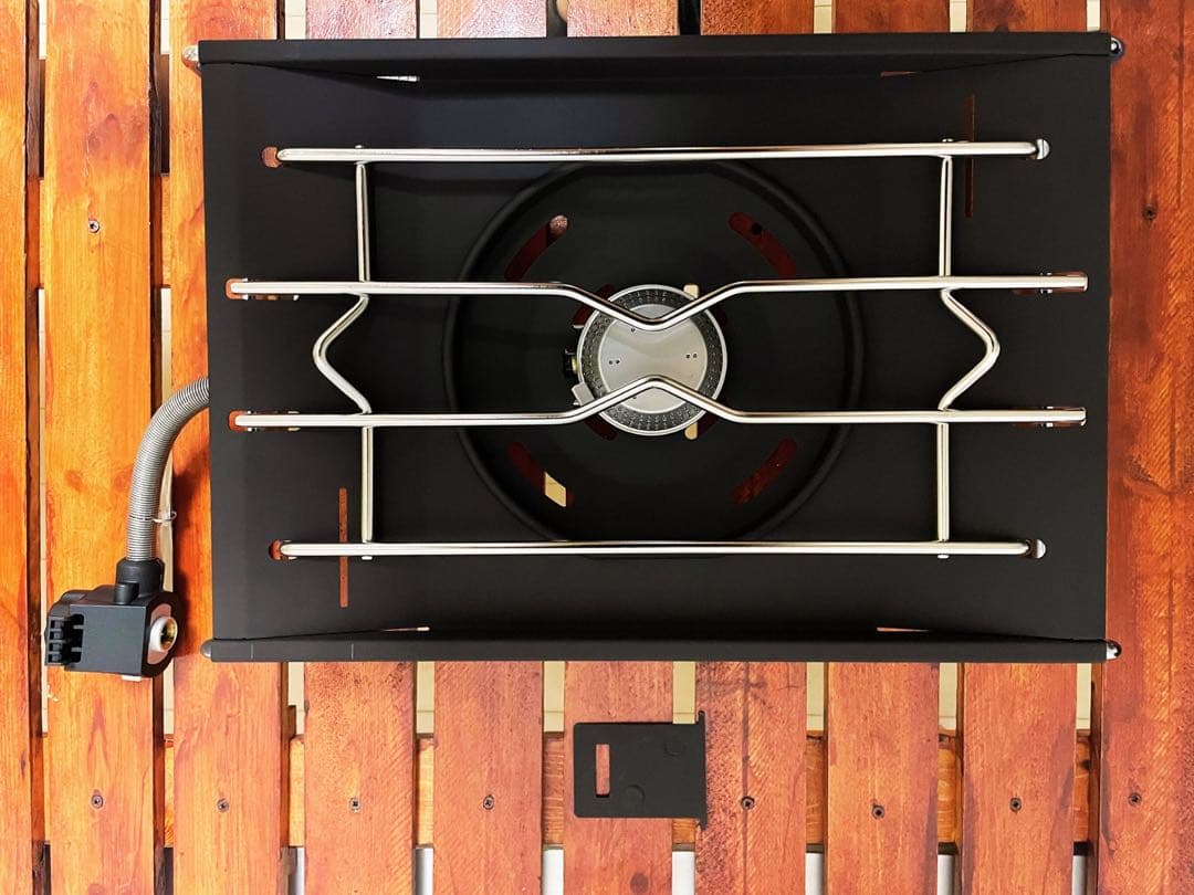 ⭕️「マットブラック耐熱塗装」 スノーピーク　フラットバーナーGS-450R