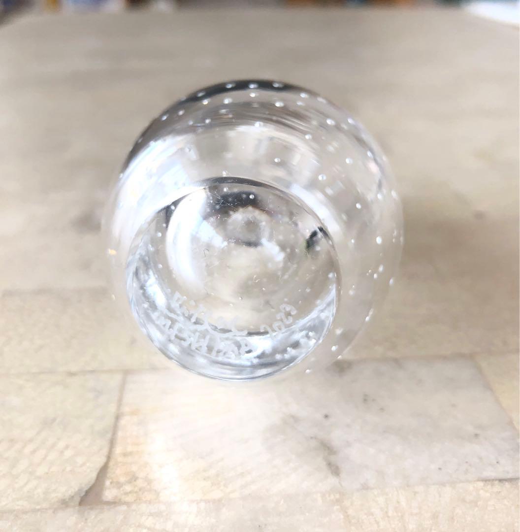 三嶋りつ惠 ガラス 小さな花器