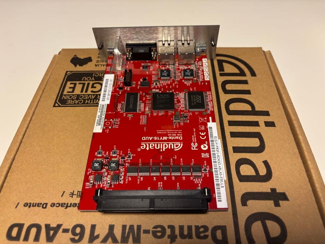 マ*ド様 【中古】Audinate Dante-MY16-AUD インターフェー