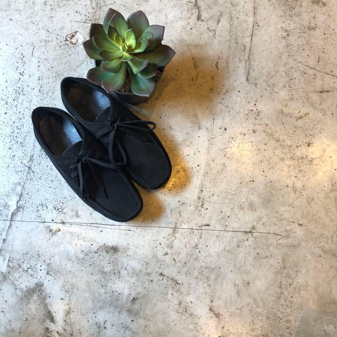 PlutoPlanetメンズ　ワラビー　ローカット　本革スエード　BLS 27