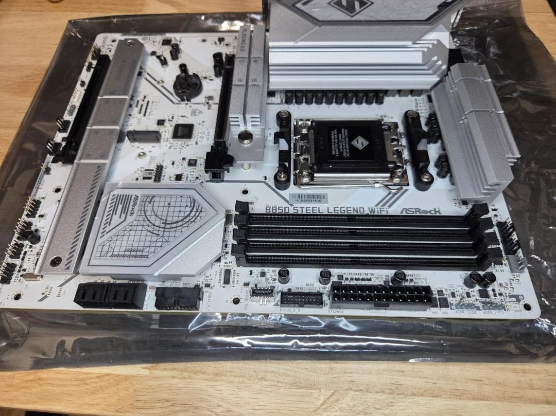 ASRock B850 STEEL LEGEND WiFi ジャンク品 ピン折れ