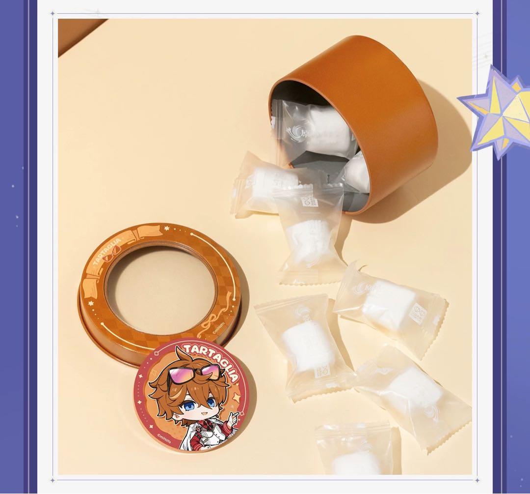 原神　Fes 放浪者　童夢奇珍フィギュア　アクリルマグネットマシュマロ缶　セット