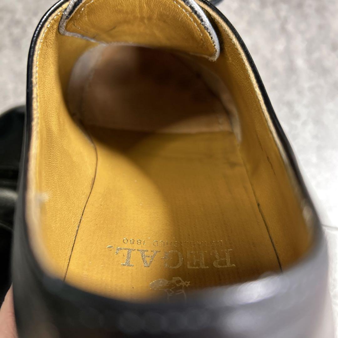 未使用級【REGAL】ビジネスシューズ/ストレートチップ/キャップトゥ/2794