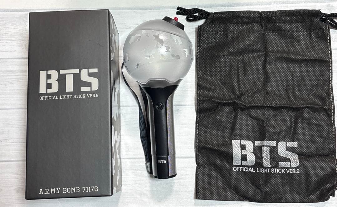 2個セット】BTS ペンライト アミボム ver.2 - メルカリ